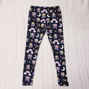 Killstar "Not Cute" Skeletor Leggings